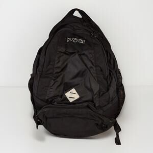 Jansport Black Backpack 18” Classic Large Capacity Laptop School Travel Bag